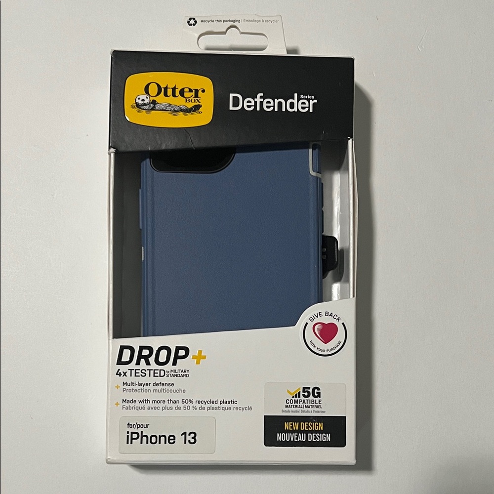 OtterBox Defender Case for iPhone 13 - Pale Blue